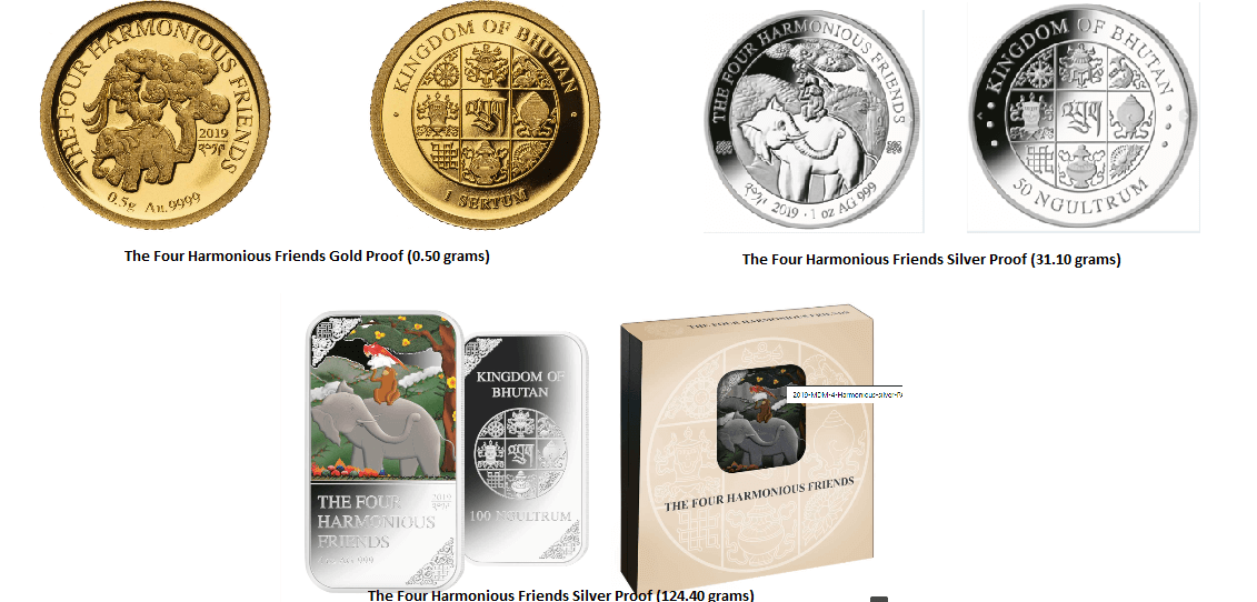 Four Harmonious Commemorative Coin