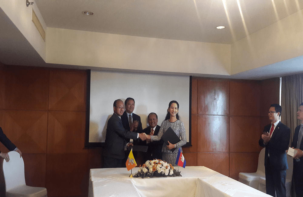 Mou with Cambodia